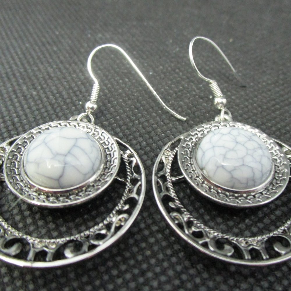 Southwestern Style Statement Earrings